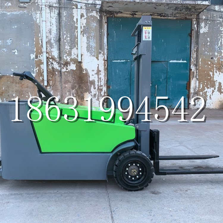高唐县小型电动叉车1吨2吨步行站驾式电瓶堆高充电装卸车液压升降车铲车